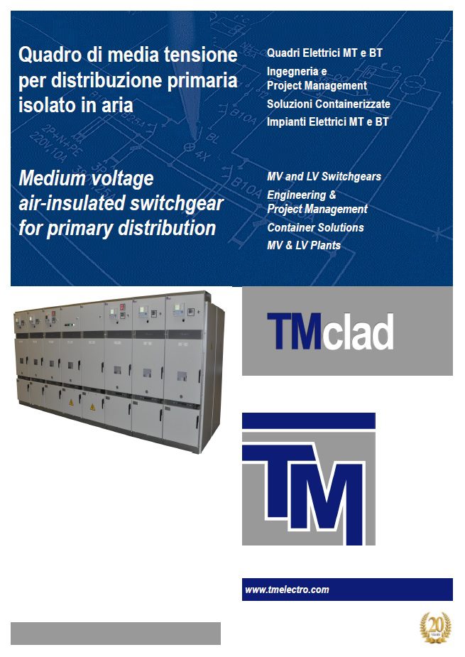 T.M. S.R.L. TMclad Switchboard Depliant